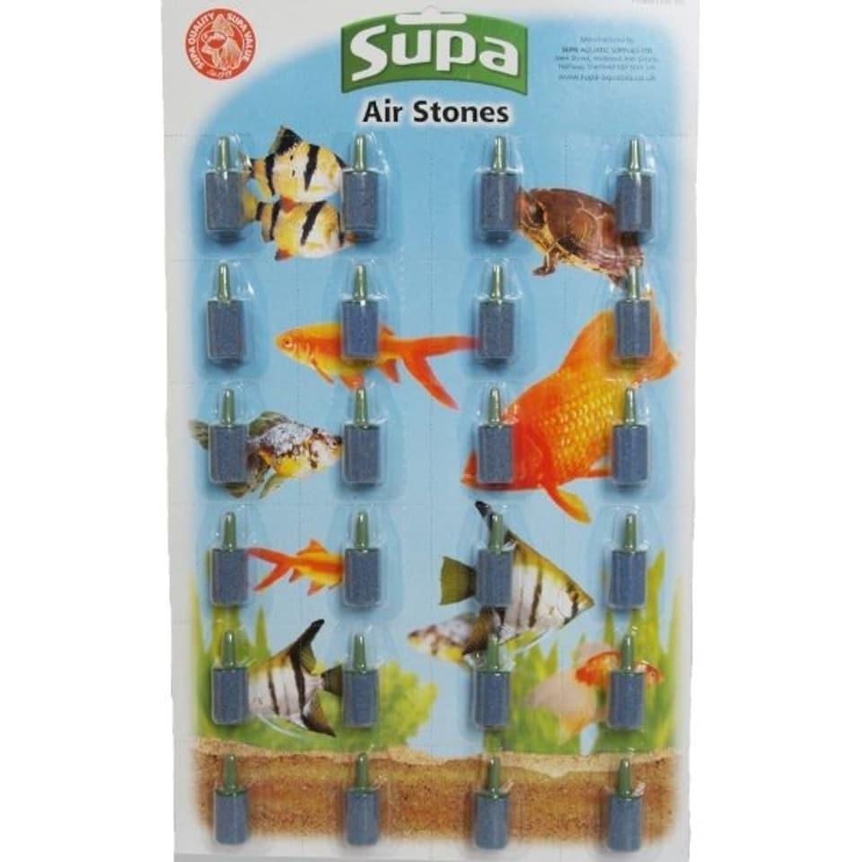 24 x Supa Cylindrical Airstones