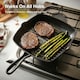 image 4 of VonShef Cast Iron Griddle Pan 10" Pre-Seasoned Non-Stick