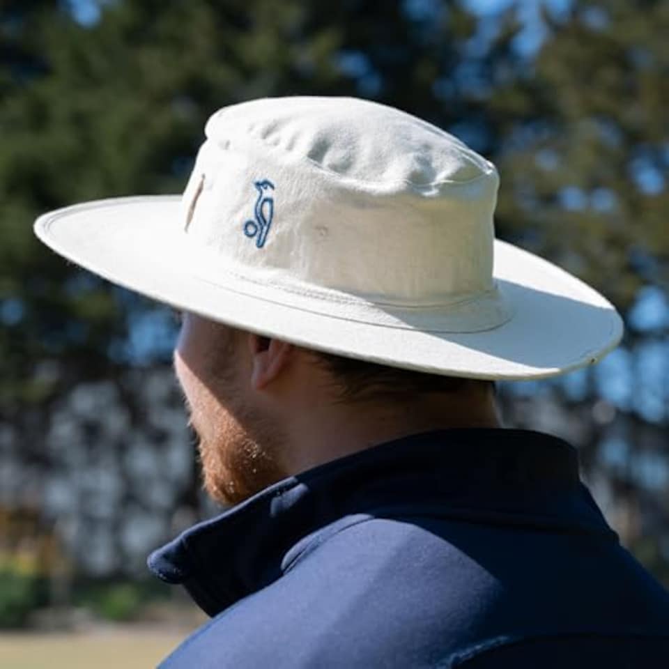 image 1 of Kookaburra Cricket Hat, Neutral, Small