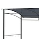 image 8 of Outsunny 2.2 x 1.5 m BBQ Grill Gazebo Tent, Garden Grill with Metal Frame, Curved Canopy and 10 Hooks, Outdoor Sun Shade, Dark Grey