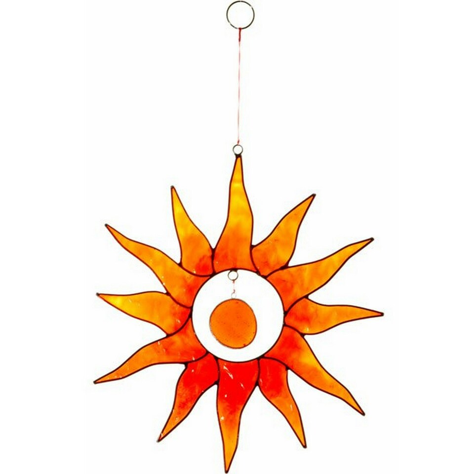 Something Different Sun Catcher - Orange/Red - One Size