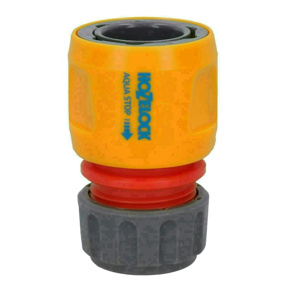 image 1 of 4PC Hozelock Garden Hose Fittings Tap Connectors Sprayer Nozzle Starter Kit