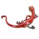 image 3 of Red Speckled Gecko Lizard Resin Wall Shed Sculpture Decor Statue Medium