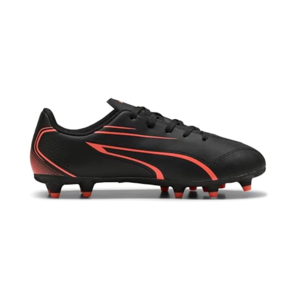 image 1 of Puma Attacanto Junior FG/AG Football Boots J13 White/Red