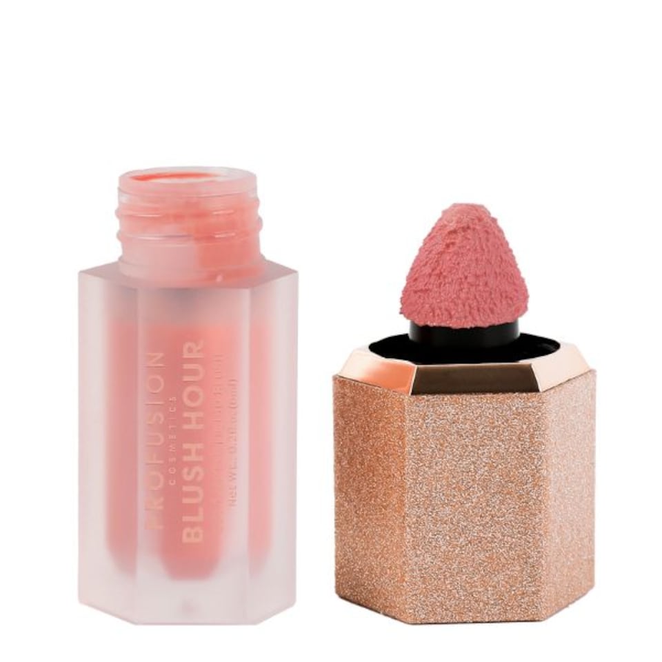 image 1 of Profusion Blush Hour Liquid Cream Blush Rose