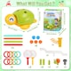 image 2 of Kids Turtle Water Sprinkler Play Set with Rings, Nets & Balls - Outdoor Splash Toy for Toddlers