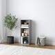 image 10 of 3-Tier Cube Shelving Unit Brown | Colour: Antique Oak