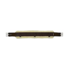 HyCOMFORT Faux Fur Horse Everyday Girth - Natural/Brown - 44in