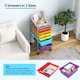 image 8 of COSTWAY 6-Drawer Organizer Cart Mobile Rolling Multi