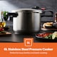 image 3 of GEEPAS 6L Stainless Steel Pressure Cooker