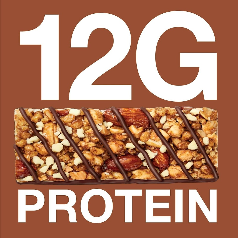 image 1 of KIND Protein Bars, Gluten Free Snack Bars, Milk Chocolate Latte, High Fibre, Source of Protein, No Artificial Colours, Flavours or Preservatives, 24 x 50g | Brown
