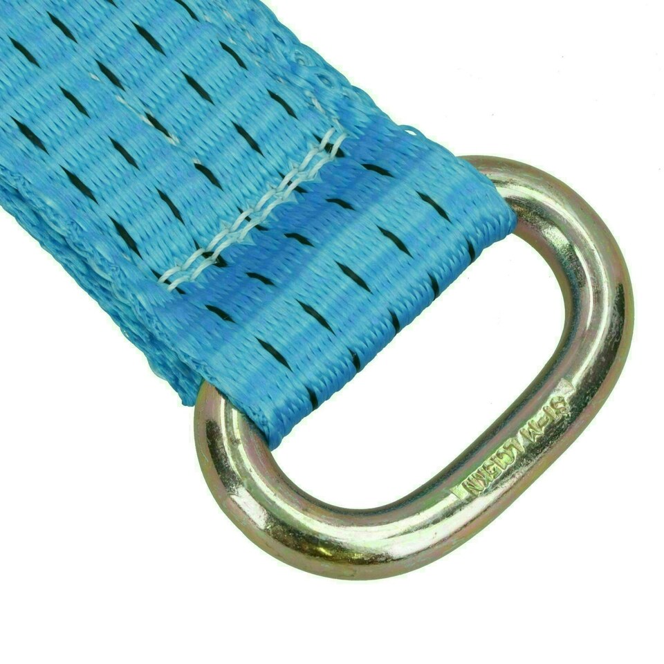 image 1 of Wheel Bridging / Link / Strap (pair) Trailer Tie Down Car Recovery 16" SM001