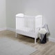 image 2 of Coleby Mini Cot Bed - Adjustable Base with 3 Heights, Space-Saving Design, Suitable from Birth to Approx. 4 Years