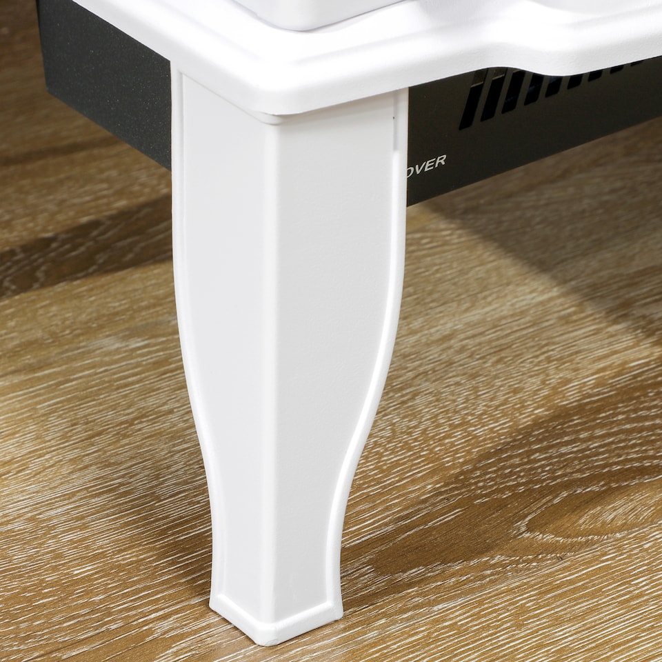 image 1 of HOMCOM Electric Log Burner with LED Flame Effect 1000W/2000W