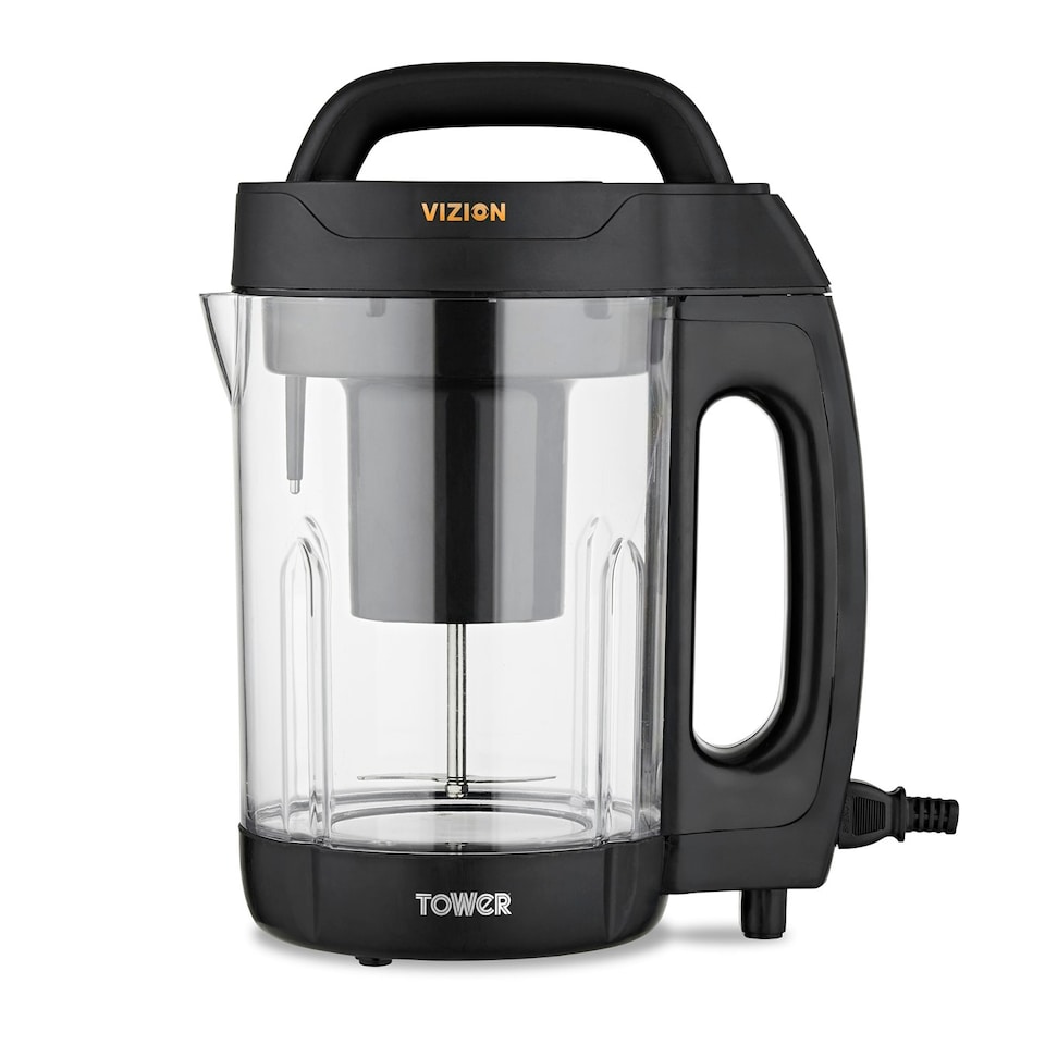 image 1 of Tower T12067 1.6L Vizion Soup Maker Black