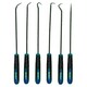 image 2 of 6pc 240mm Long Reach Hook And Pick Set For O Rings Hoses Clips Seals Clamps