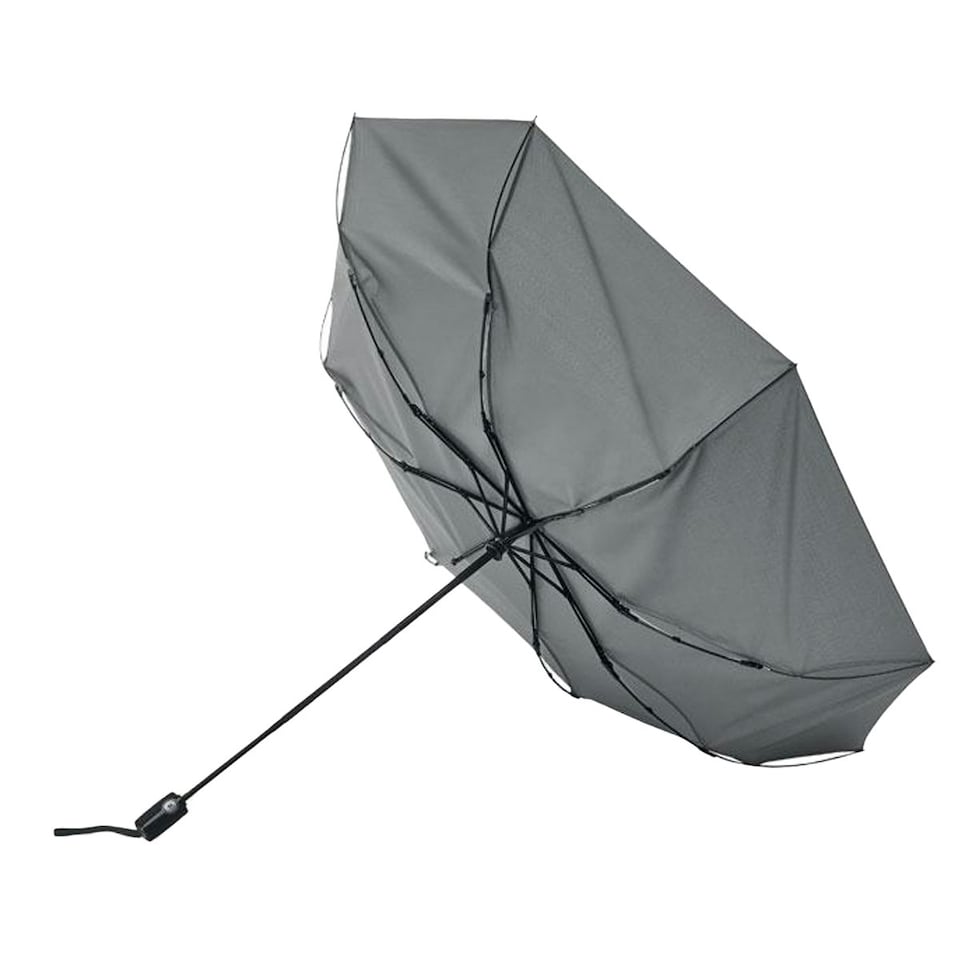image 1 of MidOcean Rochester Windproof Stick Umbrella - Grey - One Size Grey