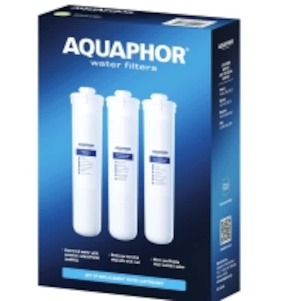 AQUAPHOR RO-101S Replacement Filter Pack : AQUAPHOR K5, K2 and K7M filters (without RO-50S Membrane).