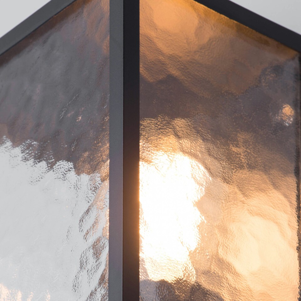 image 1 of BHS Douglas Outdoor Wall Light, Black