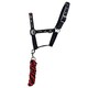 image 1 of Thelwell Practice Makes Perfect Horse Headcollar and Leadrope - Navy/Red - Small Pony