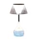image 2 of Aromatize LED Colour Changing Lined Shade Glitter Lamp | Multi