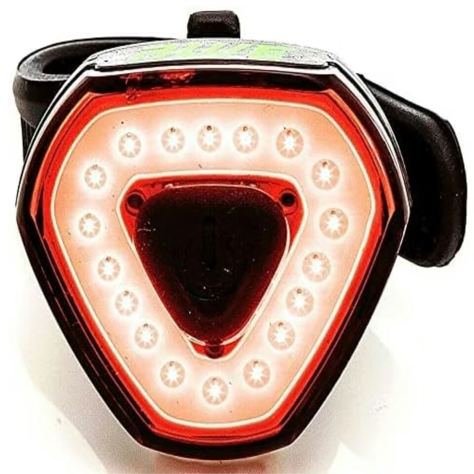 image 1 of AWE AWEAlert 40 Lumens Rechargeable Bicycle USB 18 COB Super Bright LED's Bike Rear light