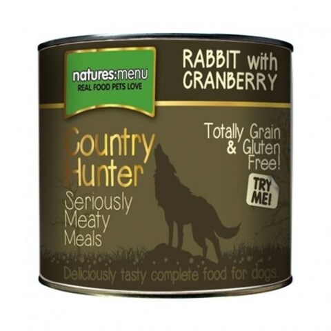 Country Hunter Meals Dog Can Rabbit With Cranberry 600g x 6 - Tesco ...