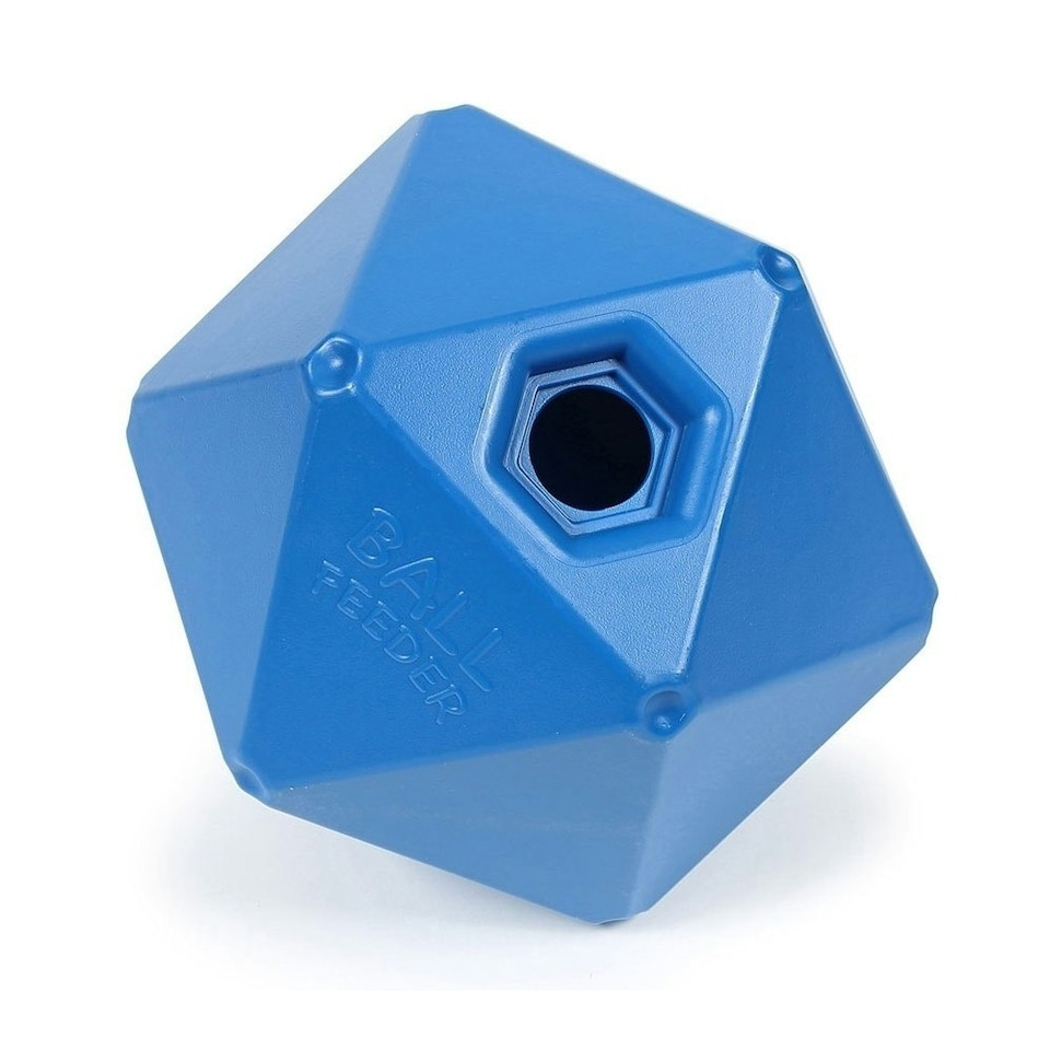 Shires Ball Horse Slow Feeder - Blue - One Size