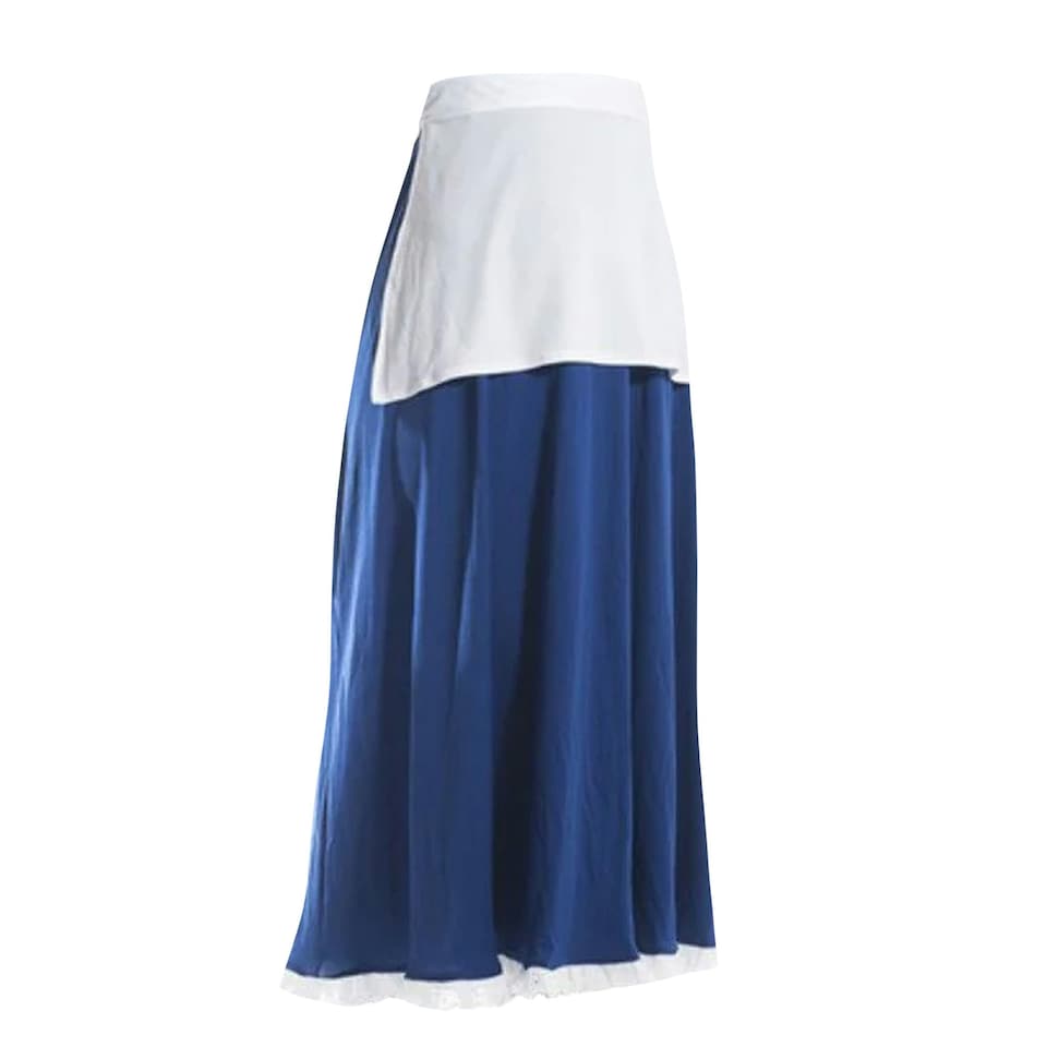 image 1 of Alice In Wonderland Long Length Costume Set - Blue/White - L L