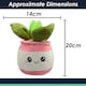 image 7 of Potted Plants Soft Toy Cute Plushie Huggable Cuddly Stuffed Toy Gift 20cm Pink