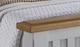 image 4 of 3ft Single Real oak & Light Grey Solid,strong,wood bed frame.Wooden bedstead