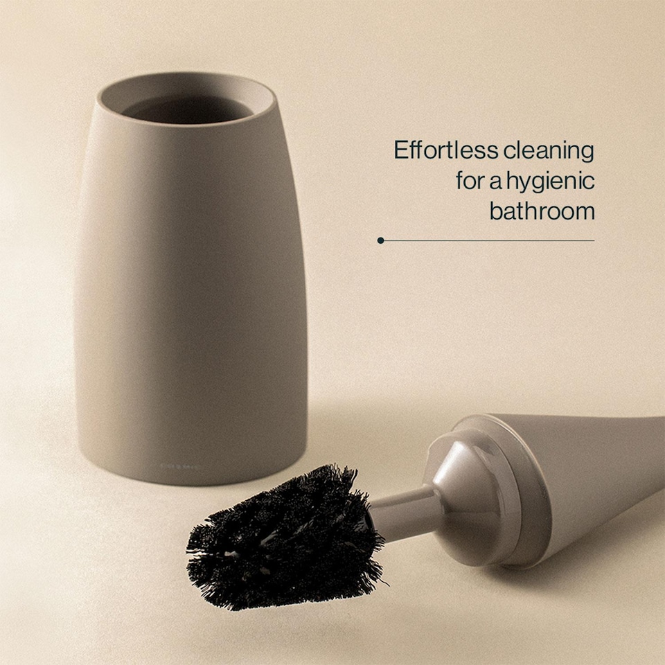 image 1 of COSMIC Toilet brush & holder, Lime,, Soft-finish coating, Saku Collection
