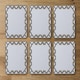 image 4 of Art Deco Patterned Border (Coaster)