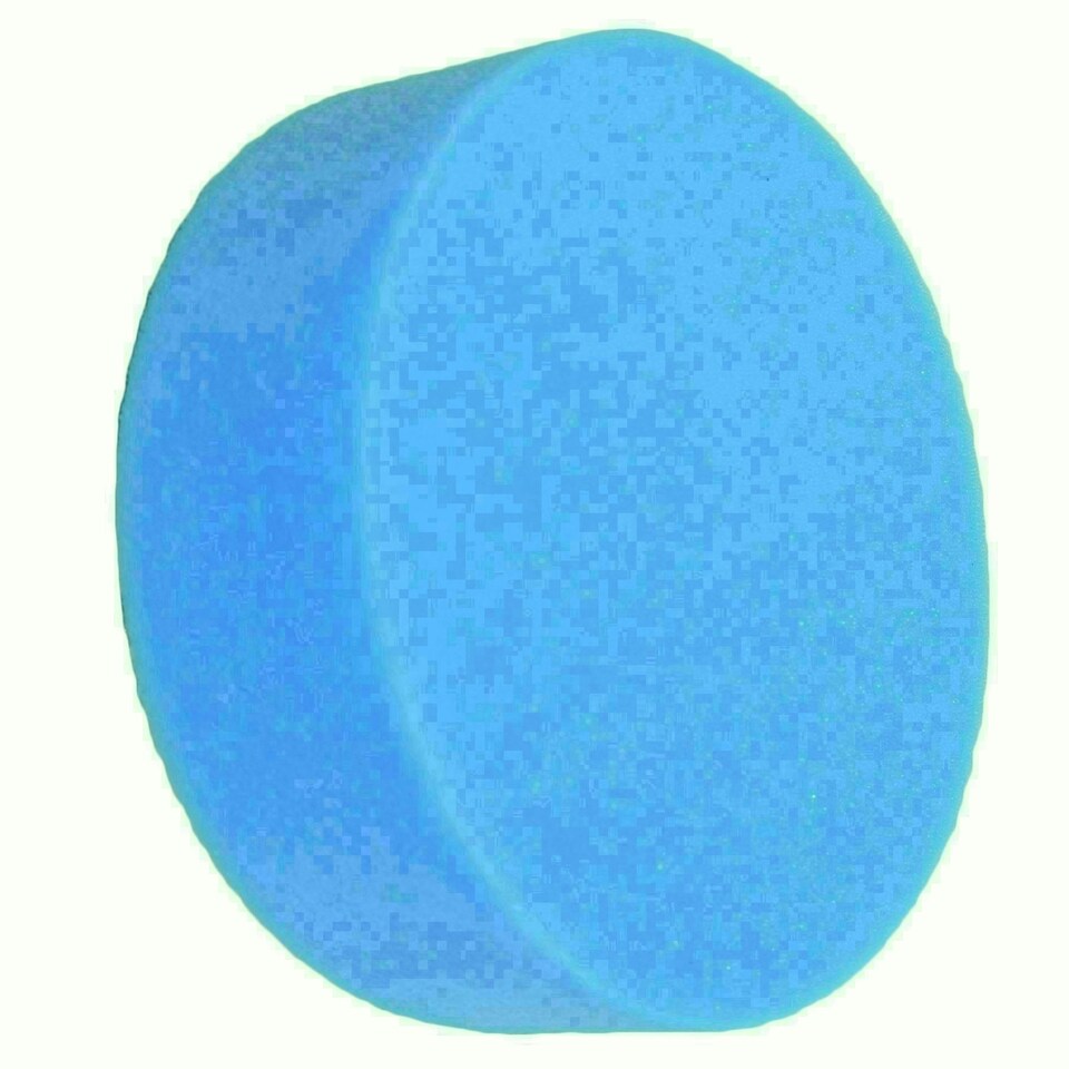 image 1 of Blue Sponge M14 Medium 150mm Polishing Mop Sponge Buffing Wheel Polisher