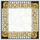 image 3 of Golden chains (Picture Frame) Black | XS