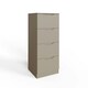 image 4 of Luno 4 Drawer Tallboy Chest Of Drawers - Putty