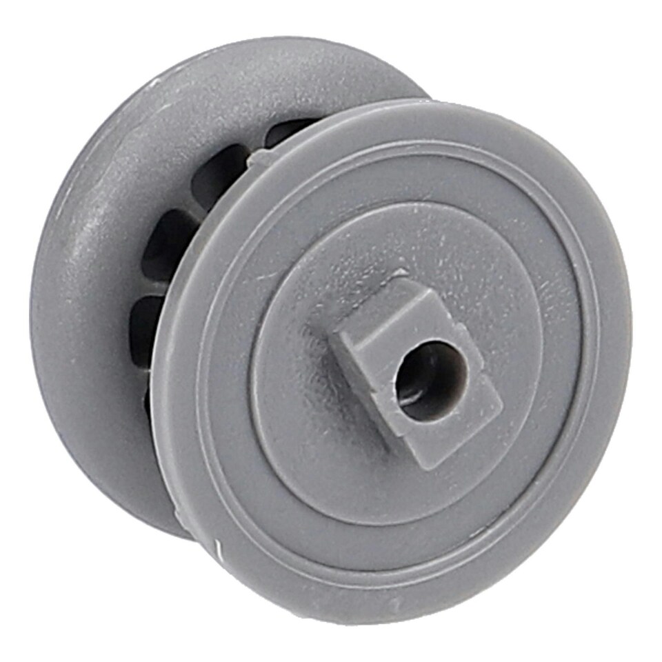 image 1 of SPARES2GO Guide Support Rail Basket Wheel for Midea UBMIDW45 Dishwasher