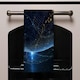 image 2 of Connection lines Around Earth Globe (Kitchen Towel)