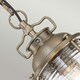 image 4 of Kichler Ashland Bay Outdoor Pendant Ceiling Light Burnished Bronze, IP44