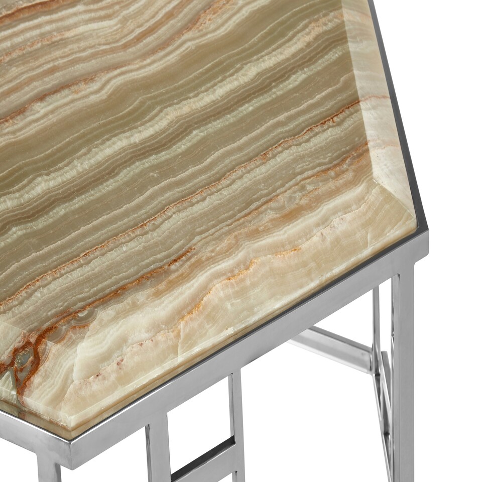 image 1 of Relic Hexagonal Coffee Table Cream