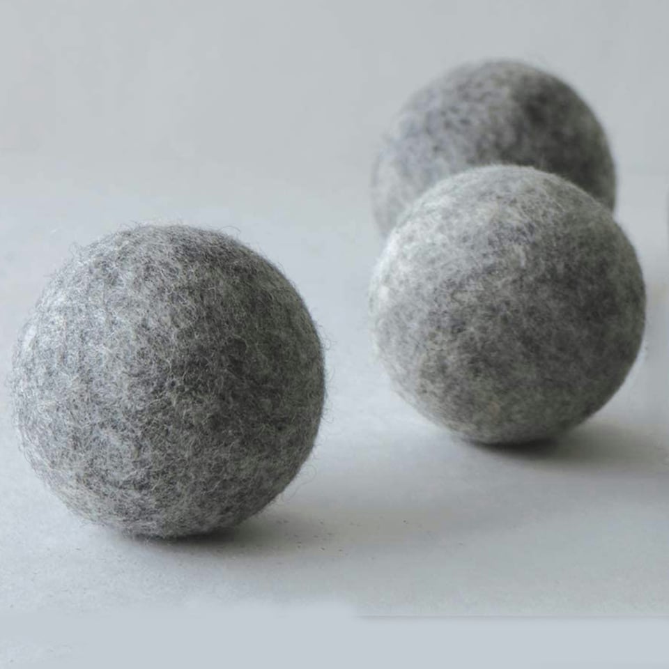 image 1 of Gleener Pack of 3 Eco Fabric Softener Dryer Dots Grey