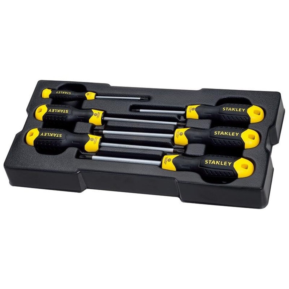 Stanley Hand Tools Torx Screwdriver Module 6 Piece - Multi Colour - One Size