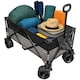 image 1 of House of Home 120L Foldable Utility Trolley Garden Home Camping Festivals Collapsible Cart, Carry Bag