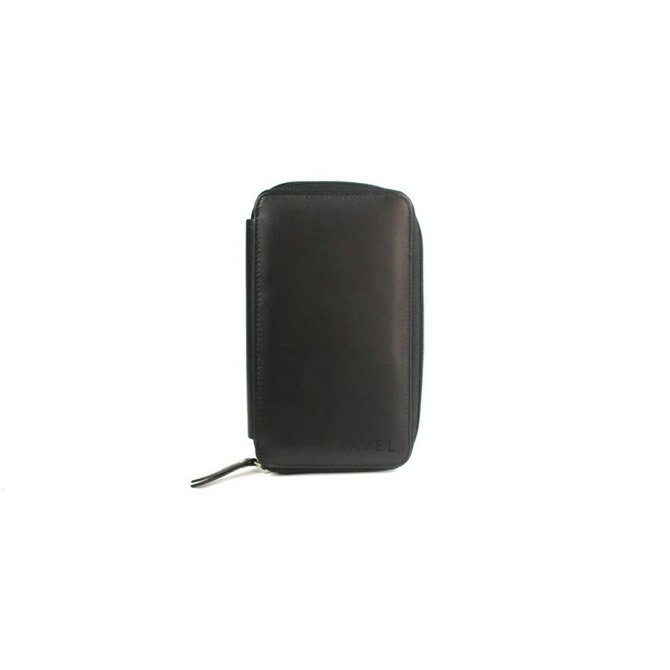 image 1 of Eastern Counties Leather Kendra Travel Leather Wallet - Black - One Size | Black