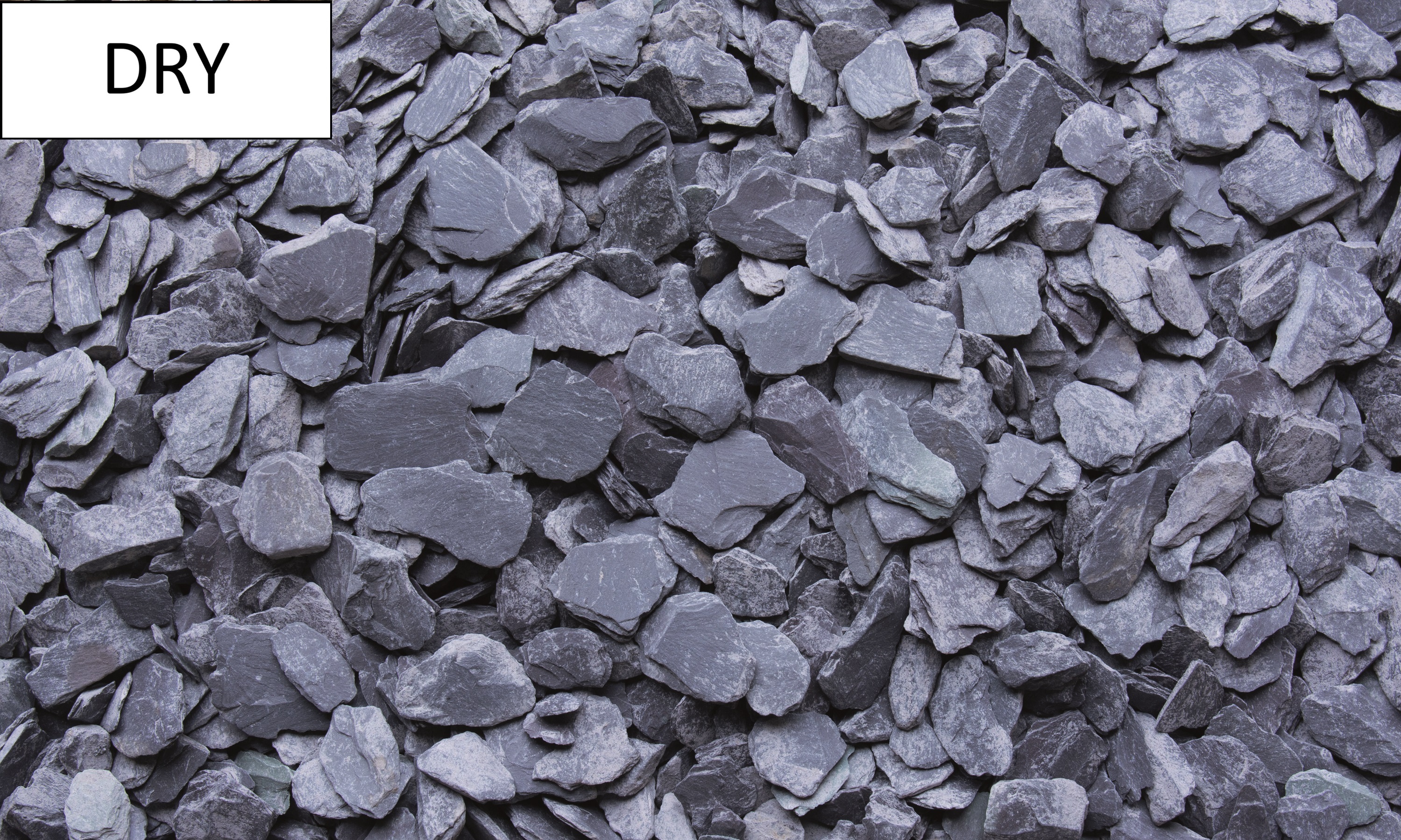 Bulk Bag 40mm Plum Slate 850kg Decorative Slate Garden Chippings