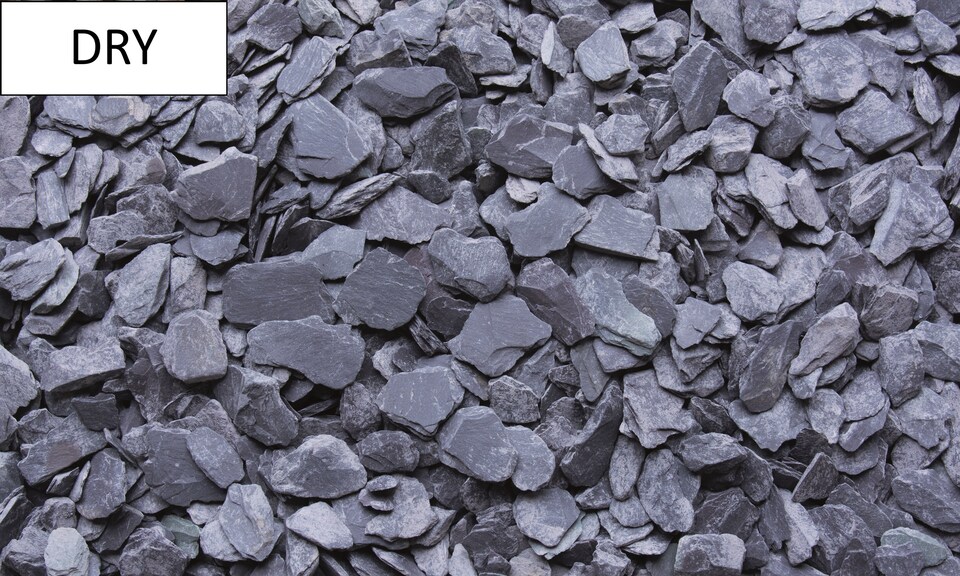 image 1 of Bulk Bag 40mm Plum Slate 850kg Decorative Slate Garden Chippings