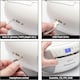 image 5 of Denver Portable Radio CD Tape Cassette Player With DAB Radio – Mains or Battery Power - TDC-280 | White
