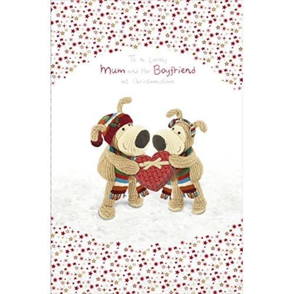 image 1 of Boofle Mum And Her Boyfriend Christmas Card