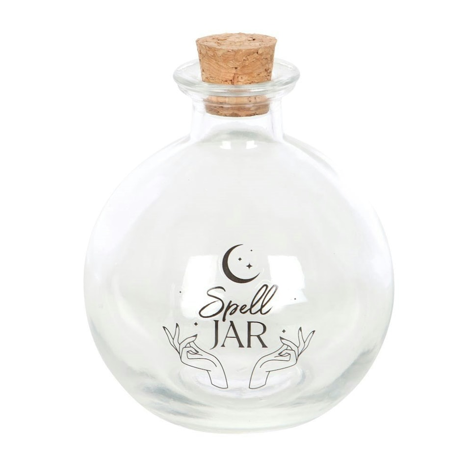 Something Different Glass Spell Jar - Clear/Natural - One Size