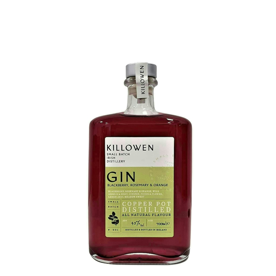 image 1 of Killowen Blackberry, Rosemary & Orange Gin